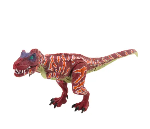 Set of Dinosaurs Figures Movable Legs Mouths 4pcs