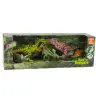 Set of Dinosaurs Figures Movable Legs Mouths 6pcs