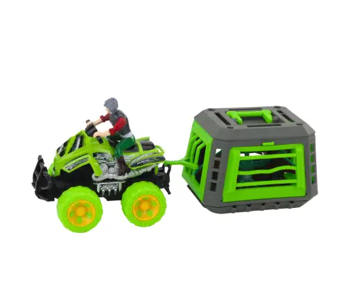 Quad Set With Driver Cage With Pterodactyl Dinosaur