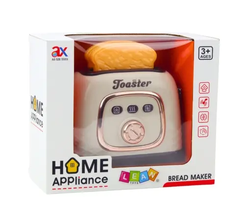 Toaster Toast For Kids Elegant Sound Effect Toast White