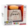 Toaster Toast For Kids Elegant Sound Effect Toast White