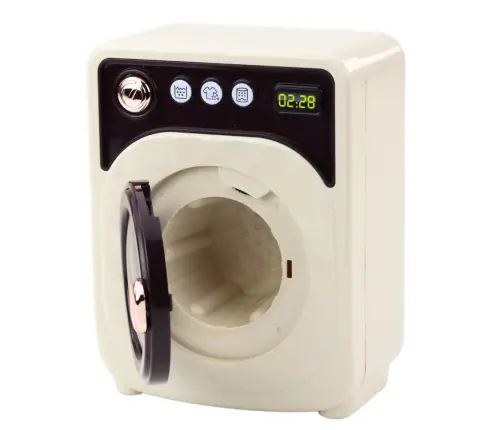 Toy Washing Machine For Kids Elegant Lights Sounds Rotating Drum White Toy Washing Machine For Kids Elegant Lights Sounds Rotating Drum White