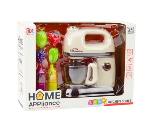 Mixer Kitchen Robot For Kids Fruit Juice Lights Sounds White