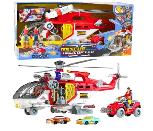 Rescue Helicopter Multifunction Accessories Lights Sounds Set