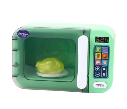 Microwave For Kids Rotating Chicken Lights Sounds Green