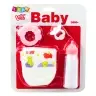 Doll Accessories Set Pacifier Bottle Diaper Rattle Doll Accessories Set Pacifier Bottle Diaper Rattle