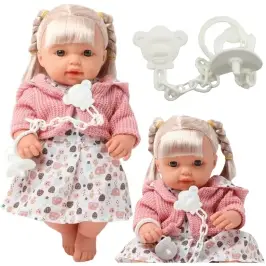 Baby Doll Girl Dress Sweater Pacifier Sounds Baby Doll Girl Dress Sweater Pacifier Sounds