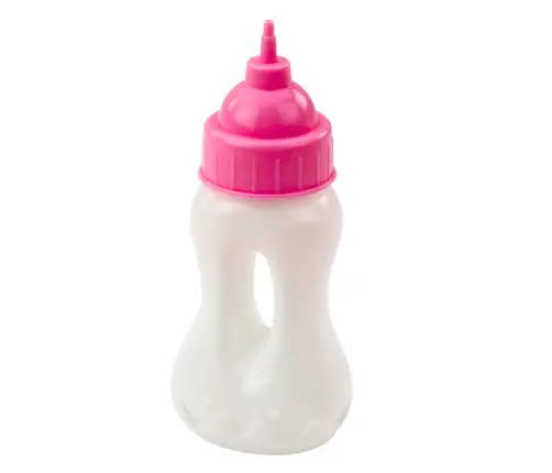 Baby Doll With Feeding Bottle Pink Outfit Sounds 30cm Baby Doll With Feeding Bottle Pink Outfit Sounds 30cm