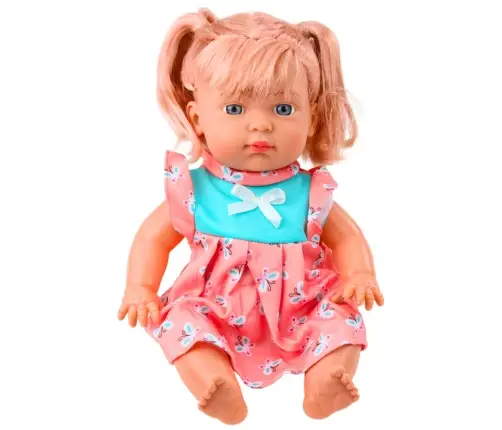 Baby Doll With Colorful Dress Pony Bottle Sound