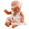 Baby Doll Pink Lace Dress with Star Headband
