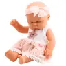Sleeping Baby Doll Pink Lace Dress with Star Headband