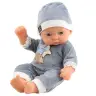 Baby Doll in Gray Pajamas with Stars Hat Baby Doll in Gray Pajamas with Stars Hat