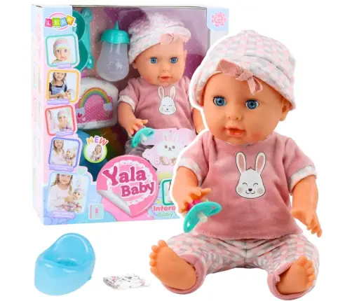 Baby Doll Infant Peeing Pink Set Accessories Sounds 35cm Baby Doll Infant Peeing Pink Set Accessories Sounds 35cm