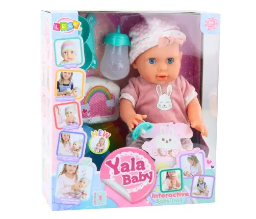 Baby Doll Infant Peeing Pink Set Accessories Sounds 35cm Baby Doll Infant Peeing Pink Set Accessories Sounds 35cm