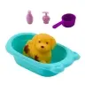 Doll Dog Bathtub Bathing Set Interactive Accessories For Girls Doll Dog Bathtub Bathing Set Interactive Accessories For Girls