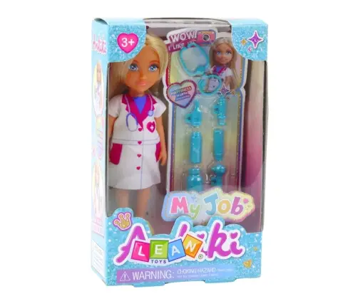 Ankiki Doctor Mini Doll Set with Treatment Accessories