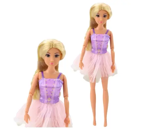 Anlily Ballerina Doll in Dress with Movable Limbs and Accessories