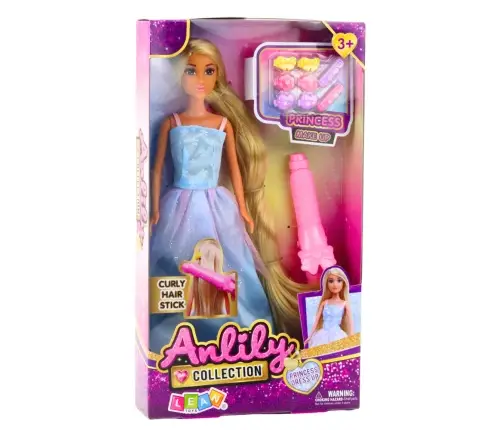 Anlily Doll Ball Gown Long Hair Styling Curler Hairpins Anlily Doll Ball Gown Long Hair Styling Curler Hairpins