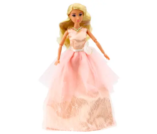 Anlily Doll Ball Gown Powder Pink Movable Limbs Blonde Hair Anlily Doll Ball Gown Powder Pink Movable Limbs Blonde Hair