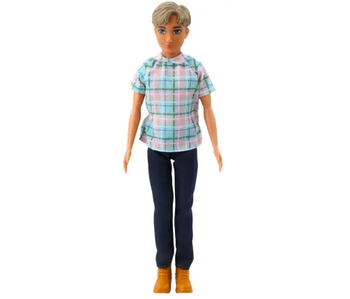 Anlily Doll Boy Accessories Suitcase Selfie Stick Glasses Bottle