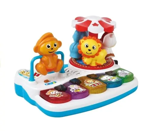 Colorful Piano with Animal For Kiddie