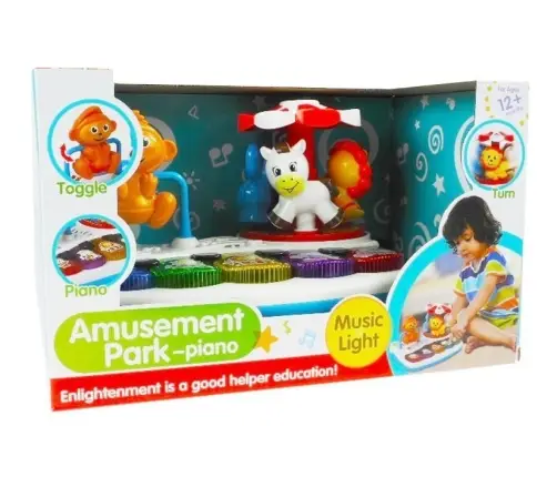 Colorful Piano with Animal For Kiddie