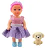 Mini Doll In Dress Set Pupil Mix 12cm Mini Doll In Dress Set Pupil Mix 12cm