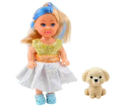 Mini Doll In Dress Set Pupil Mix 12cm Mini Doll In Dress Set Pupil Mix 12cm