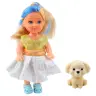 Mini Doll In Dress Set Pupil Mix 12cm Mini Doll In Dress Set Pupil Mix 12cm