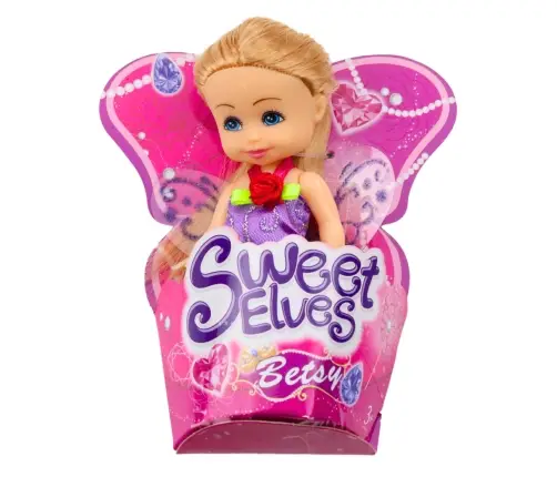 Mini Doll Fairy Elf Blue Purple Pink Mix 11.5cm Mini Doll Fairy Elf Blue Purple Pink Mix 11.5cm