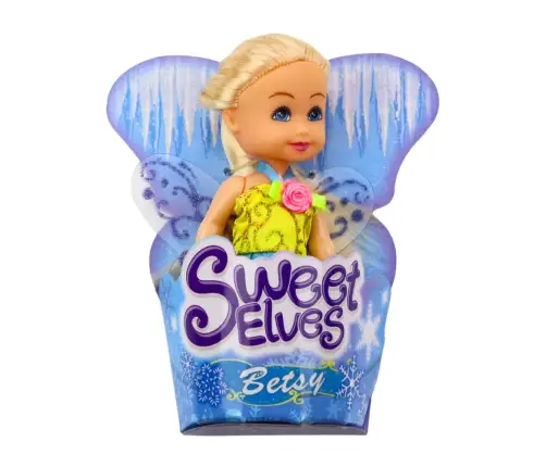 Mini Doll Fairy Elf Blue Purple Pink Mix 11.5cm Mini Doll Fairy Elf Blue Purple Pink Mix 11.5cm