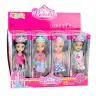 Mini Princess Doll with Crown Colorful Dress 14cm Mix Mini Princess Doll with Crown Colorful Dress 14cm Mix