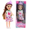 Mini Princess Doll with Crown Colorful Dress 14cm Mix Mini Princess Doll with Crown Colorful Dress 14cm Mix
