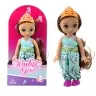 Mini Princess Doll Crown Decorated Dress 17cm Mix