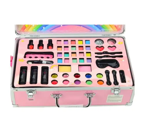 Unicorn Pink Wheeled Suitcase Beauty Set Unicorn Pink Wheeled Suitcase Beauty Set