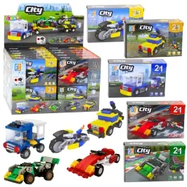 Creative Set Construction Blocks City Vehicles 2in1 Creative Set Construction Blocks City Vehicles 2in1
