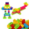 BUILDING BLOCKS IN EDUCATIONAL BOX 60 ELEMENTS.