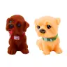 Set of Figures Cute Dogs Puppies Rubber 8cm 6pcs