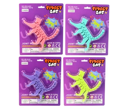 Cat Puzzle Fidget 3D Puzzle Flexible Bendable Mix