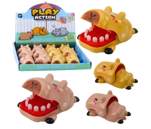 Biting Capybara Mini Dentist Arcade Game Figure