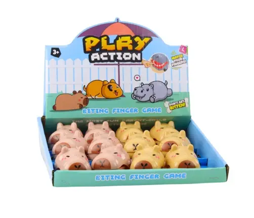 Biting Capybara Mini Dentist Arcade Game Figure