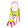 5in1 Educational Board With Chair Multifunctional Accessories Pink
