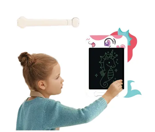 Marker Drawing Board Writing LCD Stylus Unicorn White