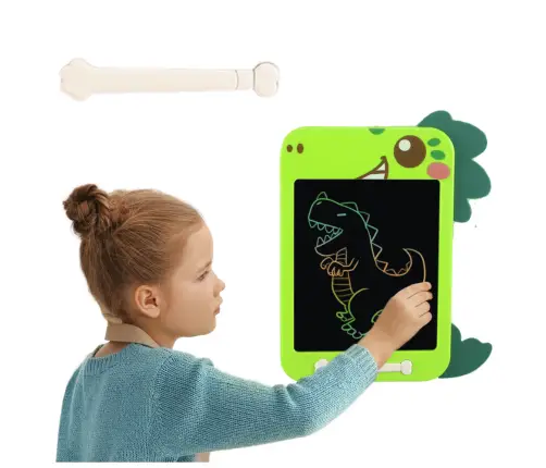 Marker Drawing Board Writing LCD Dinosaur Stylus Green