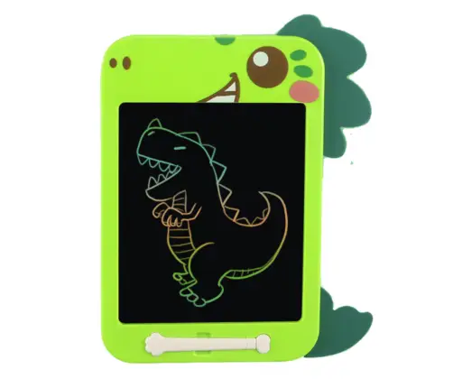 Marker Drawing Board Writing LCD Dinosaur Stylus Green