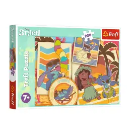 Puzzle 200pcs. Musical World Lilo & Stitch Trefl 13304