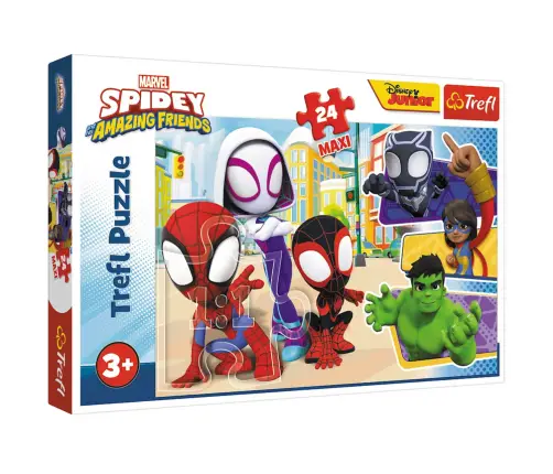 Puzzle 24pcs Maxi Spidey and Friends Trefl 14348 Puzzle 24pcs Maxi Spidey and Friends Trefl 14348