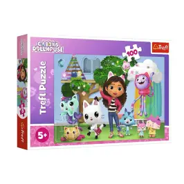 Puzzle 100pcs. Gabi's Cat House Trefl 16464 Puzzle 100pcs. Gabi's Cat House Trefl 16464
