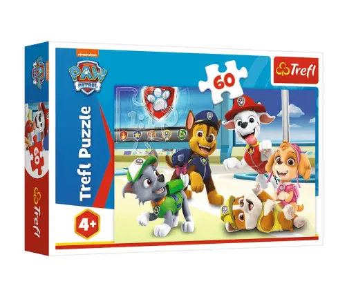 Puzzle 60 pcs. In the World of Puppies Paw Patrol Trefl 17392
