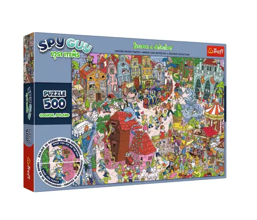 Puzzle Spy Guy Lost Items Gdansk, Poland 500 pcs.Trefl 37479 Puzzle Spy Guy Lost Items Gdansk, Poland 500 pcs.Trefl 37479
